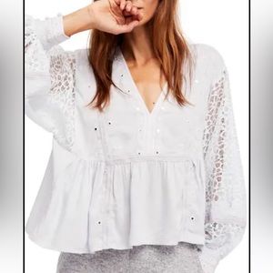 Free People Boogie All Night Blouse